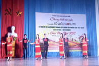 Biểu diễn phục vụ cơ sở Chương trình văn nghệ tuyên truyền kỷ niệm 78 năm Ngày thành lập Quân đội Nhân dân Việt Nam (22/12/1944 – 22/12/2022 và Chào năm mới 2023
